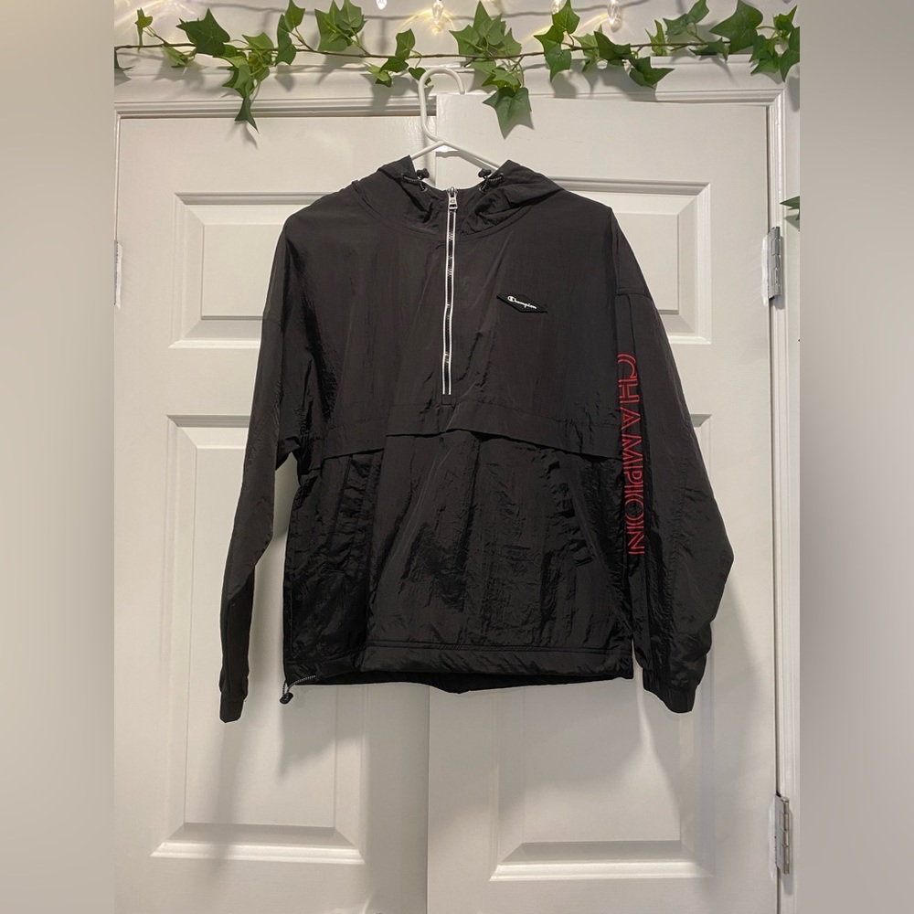 Champion Quarter Zip Windbreaker